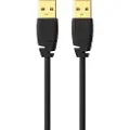 Sinox SOC04802, 2 m, USB A, USB A, USB 2.0, 0,48 Gbit/sek, Sort