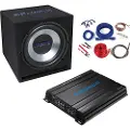 Crunch CBP1000, A/B, 4 kanaler, 500 W, 125 W, 70 W, 250 W