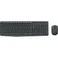 Logitech MK235 - Tastatur- og mussett - trådløs - 2.4 GHz - Italiensk