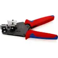 Knipex 12 12 10, Beskyttelses isolasjon, 445 g, Blå, Rød