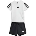 Adidas Essentials 3 Stripes Tee Sett