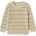 Lil´ Atelier Stripete Strikket Pullover