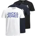 Jack & Jones Corp Logo Kortarmet T-skjorte 3 Enheter