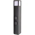Deko-light 733064 Facado Socket Udendørs standerbelysning E27 20 W Mørkegrå
