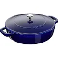 Staub Dyp Stekepanne Med Lokk 40511 476 0 28 Cm