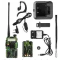BaoFeng UV-5R HTQ Camouflage Walkie Talkie Radio, Kamuflasjeskanner