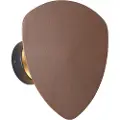 QAZQA Design vegglampe bronse organisk 20 cm 2 lys - Pulley