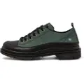 Art for woman. 1189411UN003_001 Sneakers 1894 Birmingham green (46), 3 to 5 cm, Laces, Casual, Recycled nylon