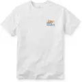 Passenger Cutout Organic Cotton T-skjorte hvit
