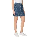 Pepe Jeans for woman. PL901165 Mini Hw Jacquard Skirt blue (XS), Casual, Cotton, Sustainable