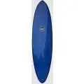 Light Wide Glider Blue - PU - US + Future 8-5 Surfebrett mønster