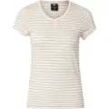 G-Star Stripe Eyben Slim 2.0 Kort Ermet V-hals T-skjorte
