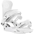 Union Trilogy Classic Team Logo 2025 Snowboardbinding hvit