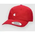 Carhartt WIP Madison Logo Caps rød