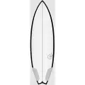 Torq Tec Go-Kart Rail 5'8 Surfebrett mønster