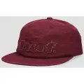 HUF Distressed Logo 5 Panel Caps rød