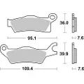 SBS Atv 911si 911si Sintrede Bremseklosser