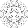 Brembo Oro 78b40841 Flytende Bremseskive