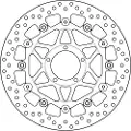 Brembo 78b40890 Flytende Bremseskive