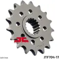 JT Sprockets 525 Jtf704.17 Steel Fremre Tannhjul