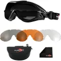 Bobster Phoenix Otg With 3 Interchangeable Lenses Off-road Briller
