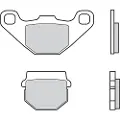 Brembo 07ka0717 Organiske Bremseklosser