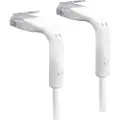 Ubiquiti UniFi - Koblingskabel - RJ-45 (hann) til RJ-45 (hann) - 1 m - 3 mm - CAT 6 - med støvel - hvit