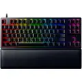 Razer Huntsman V2 Tenkeyless - Optical Gaming Keyboard - Doubleshot PBT Keycaps - Sound Dampening Foam - Clicky Purple Switch - Nordic Layout