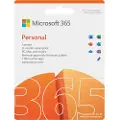 Microsoft 365 Personal - Bokspakke (1 år) - 1 person - medieløs, P10 - Mac, Android, iOS, Win - Engelsk - Eurosone