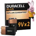 Duracell Plus - Batteri 2 x - Alkalisk