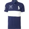 Ralph Lauren for man. 710978079001 Custom Slim Fit Polo shirt with Big Pony navy (L), Casual, Cotton, Short sleeve