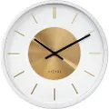 Nextime NeXtimeVeggklokke Retro Ii Stripes 25 cmHvitVeggklokker & bordklokkerFra Homeroom