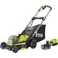 Ryobi RY18LMX40C-150, Skubbeklipper, 399 m², 40 cm, 2,5 cm, 7,5 cm, 250 m²