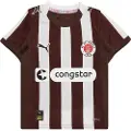 Puma FC St. Pauli 25/26 Home Jersey Youth, Clothing, Espresso Brown/White, 13-14Y