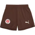 Puma FC St. Pauli 25/26 Shorts Youth, Clothing, Espresso Brown/White, 13-14Y