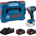 Bosch Gds 18v-350 + 2 Bat 4.0ah + L-boxx Slagtrekker