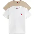 Tommy Hilfiger Essential Flag Slim Fit Kortarmet T-skjorte 2 Enheter