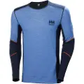 Helly Hansen Underskjorte HELLY HANSEN Lifa Merino Crewneck, lyseblå 3XL