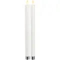 Star Trading Star TradingAntikklys LED 2 pk, 30 cmHvitLysFra Homeroom