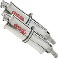 Gpr Exhaust Systems Trioval Dual Pegaso Strada 650 05-09 Homologert Slip On Lyddemper