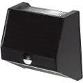 Star Trading Star TradingVegglykt, solcelle Wally 50/5 lumenSvartFasadebelysningFra Homeroom