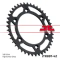 JT Sprockets 520 Jtr897.42 Steel Bakre Tannhjul