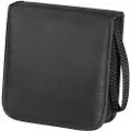 Hama CD Wallet Nylon 20 - Lomme for CD/DVD-plater - 20 plater - nylon - svart