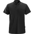 Snickers Workwear Workwear 27080400007, Skjorte, Mann, Sort, XL, 1 lommer, Bomull, Polyester