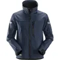 Snickers Workwear Workwear 12009504005, Jakke, Mann, Sort, Marineblå, M, Polyester, 265 g/m²