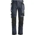 Snickers WORKWEAR AllroundWork 6241 stretch buks med hylsterlommerr Str: 58 navy/sort