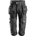 Snickers Workwear Snickers piratbuks med hylsterlommer, 6905 FlexiWork sort, str. 54