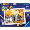 Ravensburger BRIO 11220190 Ravensburger CreArt - Autumn Kitties