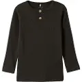 Name it Ribb Knapp Langermet Topp
