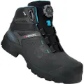 Uvex Heckel Maccrossroad 3.0, Hankjønn, Voksen, Vernestøvler, Sort, EUE, CI, HI, HRO, S3, SRC